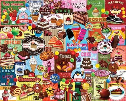 Sweet Treats - 1000 Piece Jigsaw Puzzle - Shelburne Country Store