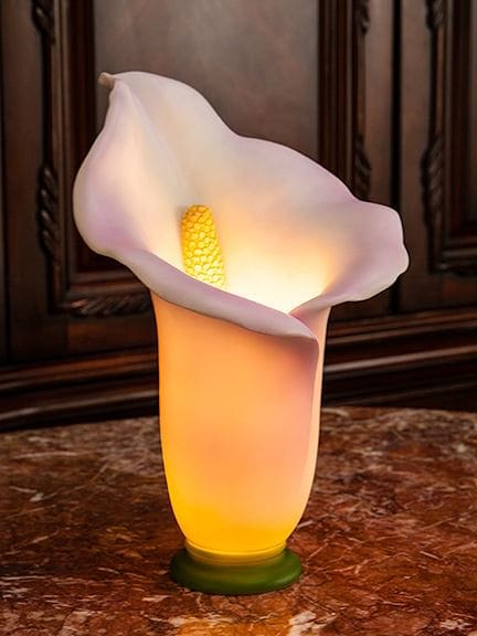 Calla Lily Accent Lamp - Shelburne Country Store