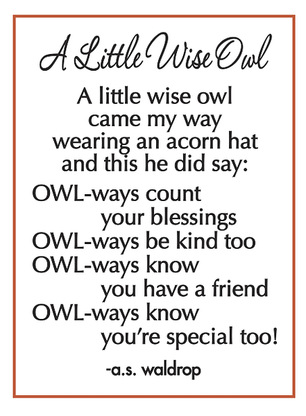 Little Wise Owl - Worry Stone - Random Choice - Shelburne Country Store