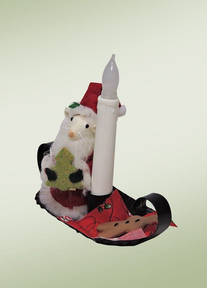 Byers Choice Santa Mouse With Cookie - Shelburne Country Store