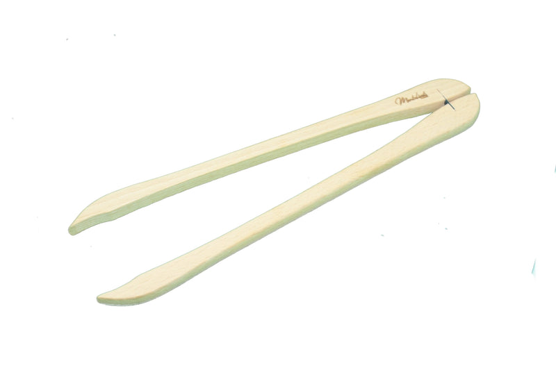 9.5 Inch Wooden French Pickle Tongs - Shelburne Country Store
