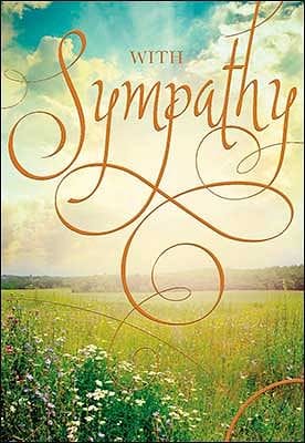Sympathy Card: With Sympathy At this sad time... - Shelburne Country Store