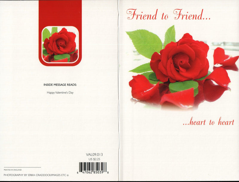 Friend to Friend Valentine's day Card - Shelburne Country Store