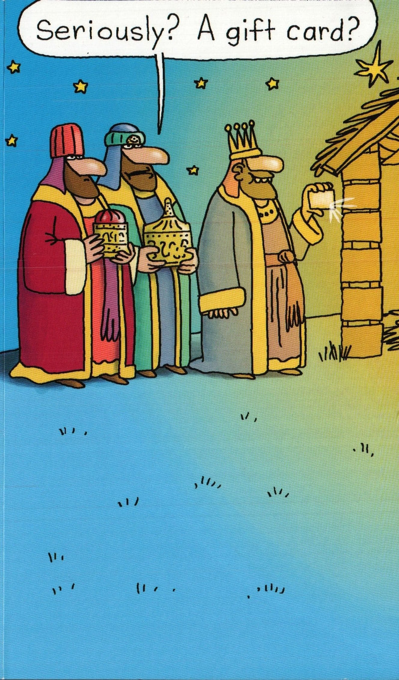 Seriously Wisemen Christmas Card - Shelburne Country Store