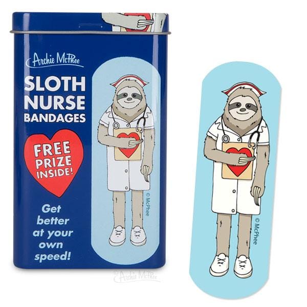 Sloth Nurse Bandages - Shelburne Country Store