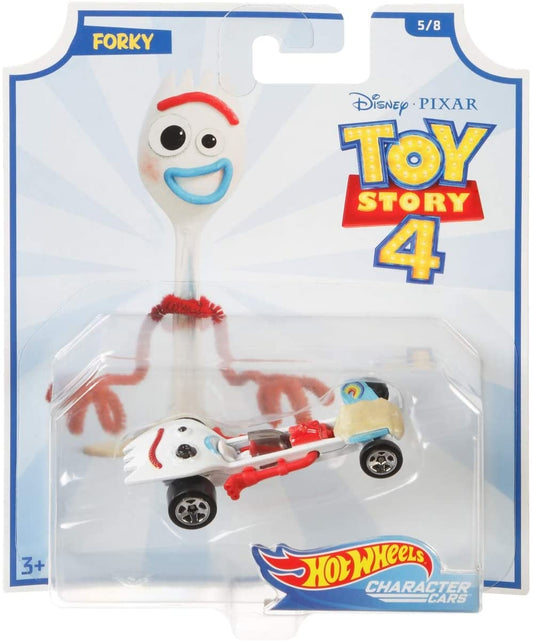 Toy Story Hot Wheels 4 Character Car - Forky - Shelburne Country Store