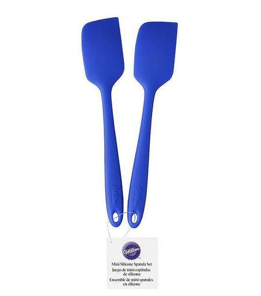 Mini Silicone Spatula 2 Piece Set - Blue - Shelburne Country Store