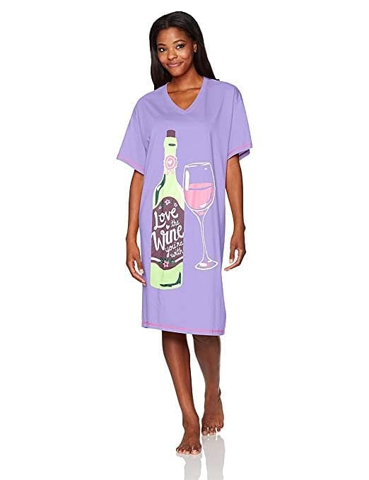 Love the Wine You're With  Sleepshirt - Shelburne Country Store