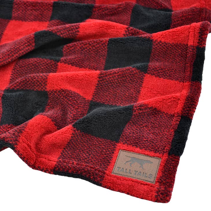 Tall Tails Hunter's Plaid Dog Blanket - 30" X 40" - Shelburne Country Store