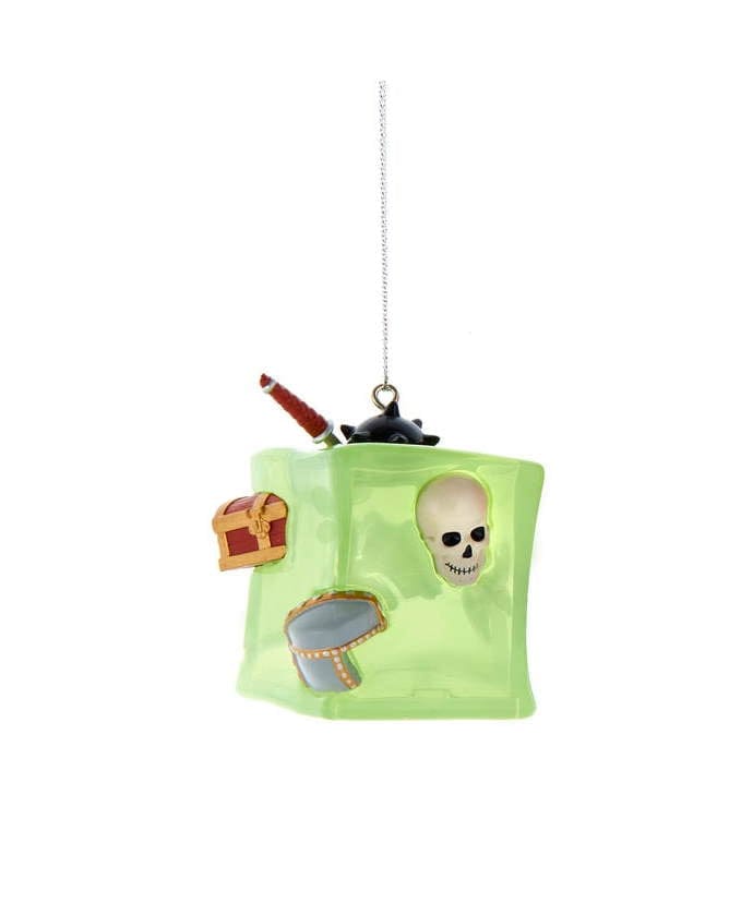 Dungeons & Dragons Green Gelatinous Dice Ornament - Shelburne Country Store