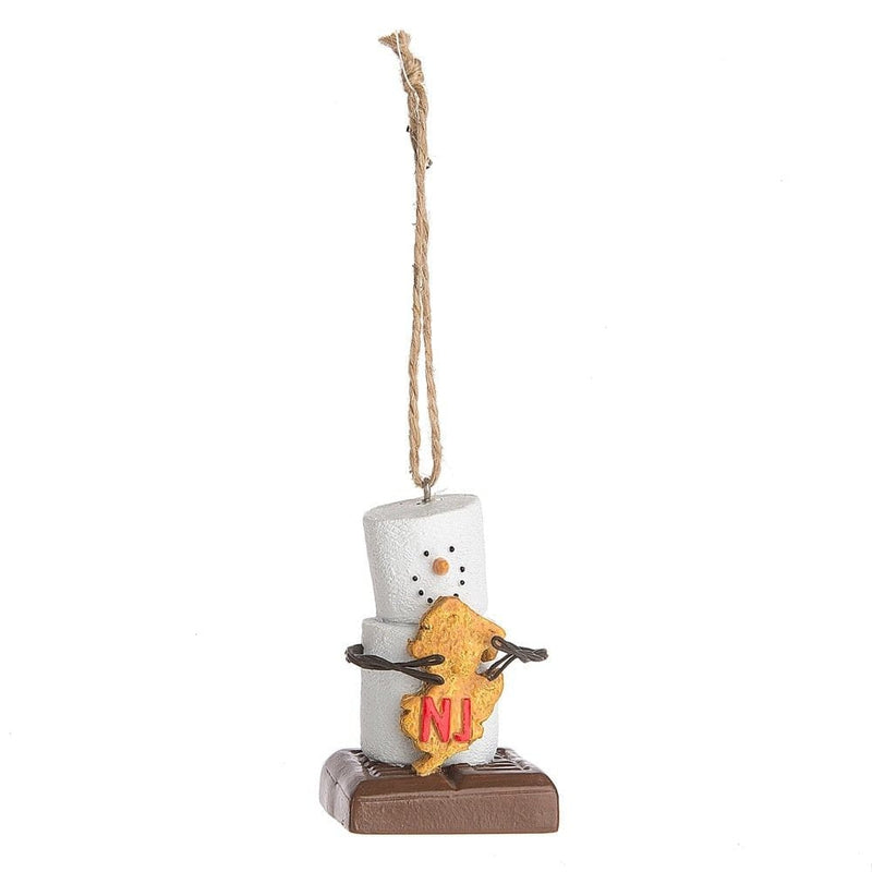 S'More Geographic Ornament - New Jersey - Shelburne Country Store