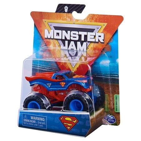 Monster Jam Die-Cast Monster Truck (1:64 scale) - Superman - Shelburne Country Store