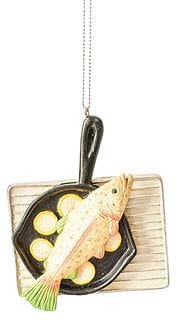 Outdoor Cooking Ornament - Fish - Shelburne Country Store