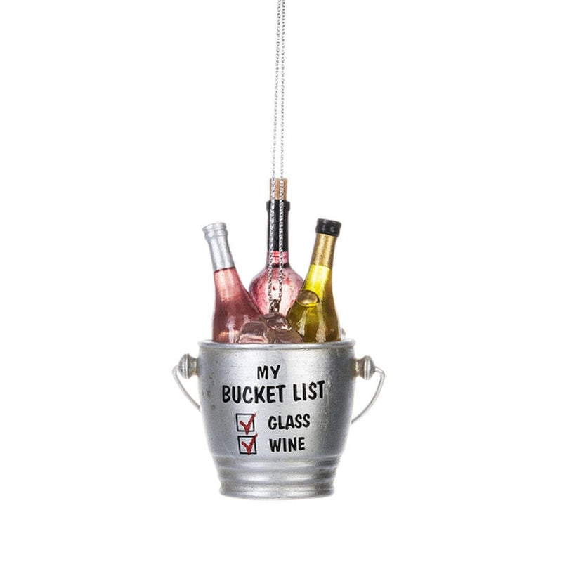 Wine Bucket List Ornament - Shelburne Country Store