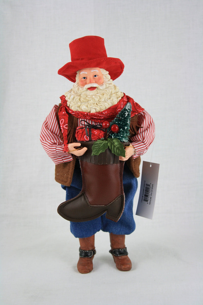 Cowboy Santa - 12 Inch - Shelburne Country Store