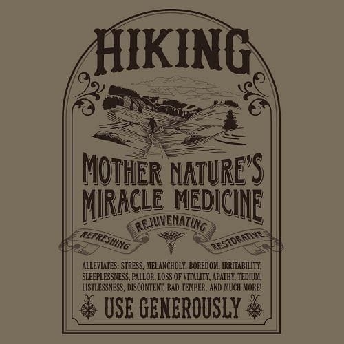 Hiking Cure T-shirt - - Shelburne Country Store