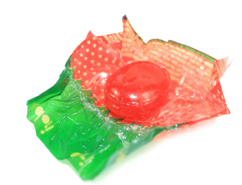 Filled Strawberry Hard Candies - 1 Pound - Shelburne Country Store