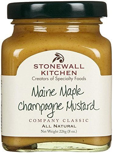 Stonewall Kitchen Maine Maple Champagne Mustard - 8 oz jar - Shelburne Country Store