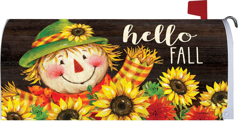 Mailbox Makeover- Sunflower Scarecrow - Shelburne Country Store