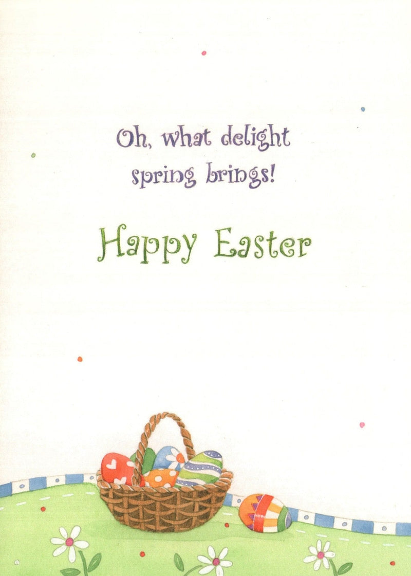 Oh What Delight Spring Brings Easter Card - Shelburne Country Store