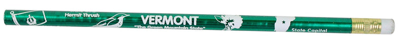 Pencils - State - Green - Shelburne Country Store