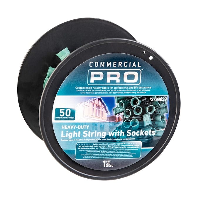 CPro Light String 50 Socket Wire Reel - Shelburne Country Store