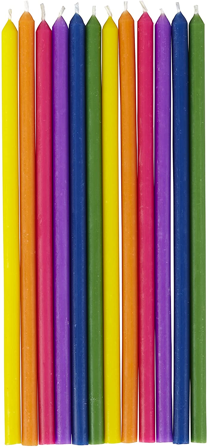 Long Birthday Candles - Multicolor - Shelburne Country Store