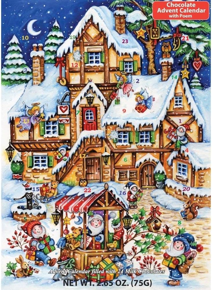 Christmas Market Chocolate Advent Calendar - Shelburne Country Store