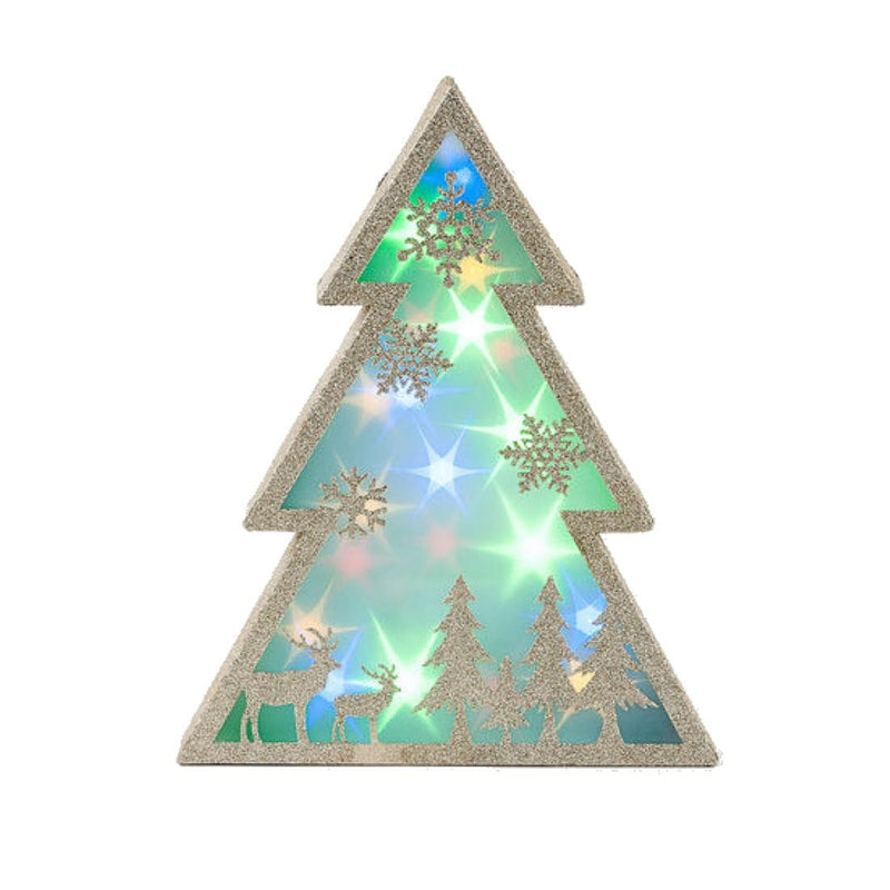 Holographic Star Tree - Shelburne Country Store