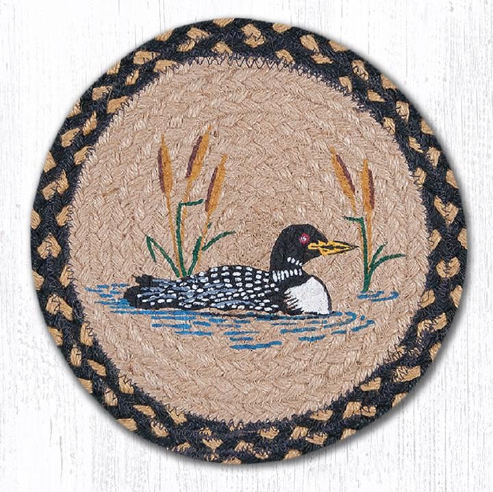 10 Inch Capitol Earth Rugs Braided Trivet - - Shelburne Country Store