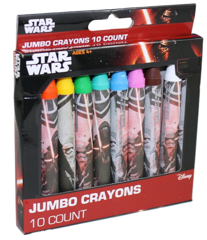 Jumbo Crayon Starwars 10Pc - Shelburne Country Store