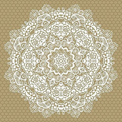 Ampelco Lace Flower (Gold) - - Shelburne Country Store
