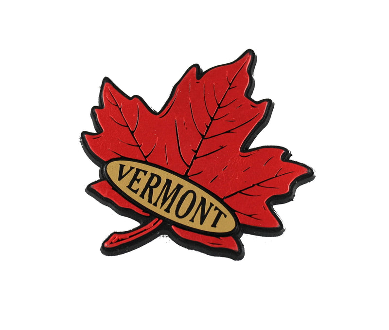 Vermont Leaf Mini Magnet - - Shelburne Country Store