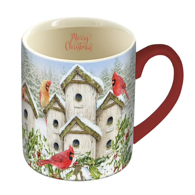 Cardinal Birdhouse 14-Oz. Mug - Shelburne Country Store