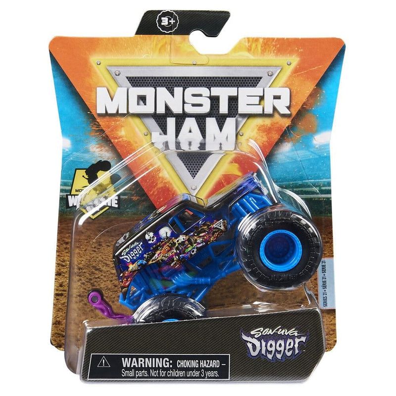 Monster Jam Die-Cast Monster Truck (1:64 scale) - Son Uva Digger - Shelburne Country Store