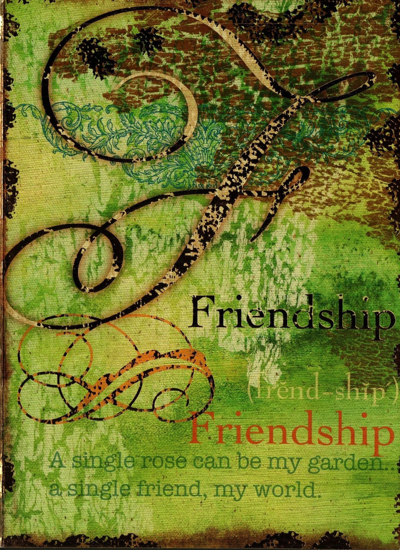 Friendship Card - A Single Rose - Shelburne Country Store