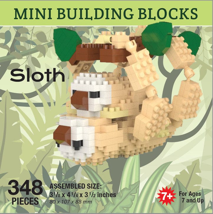 Mini Building Blocks - Sloth - Shelburne Country Store