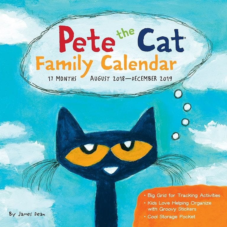 Pete The Cat Family Calendar - Shelburne Country Store