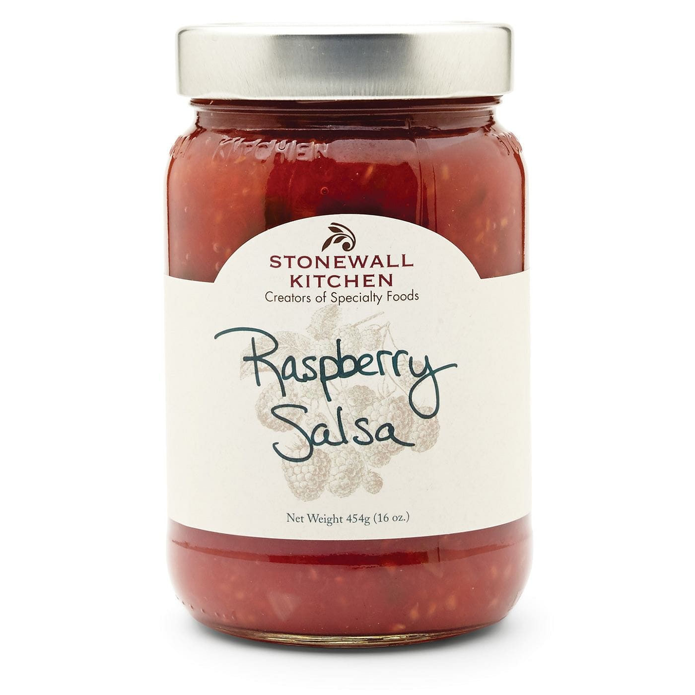 Stonewall Kitchen Raspberry Salsa  - 16 oz jar - Shelburne Country Store