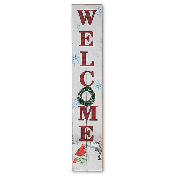 4 Foot Tall Wood Welcome Sign - Shelburne Country Store