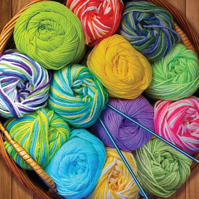 Colorful Yarn - 500 piece Puzzle - Shelburne Country Store