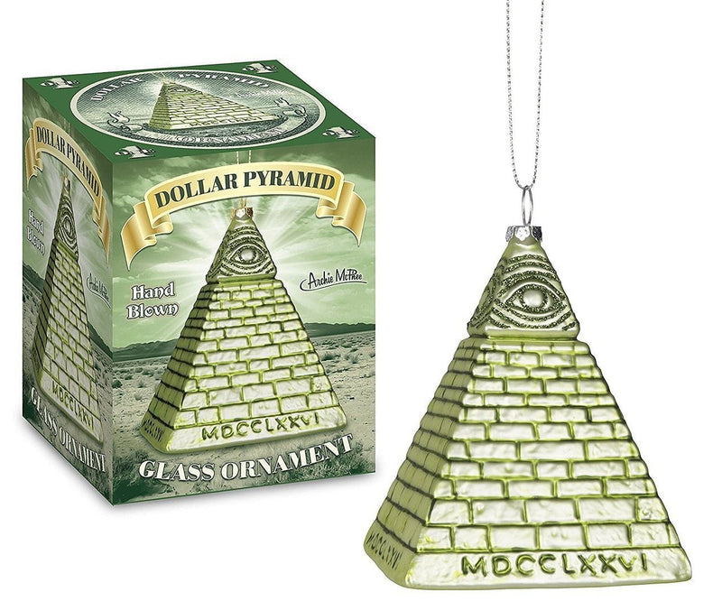 Dollar Pyramid Ornament - Shelburne Country Store