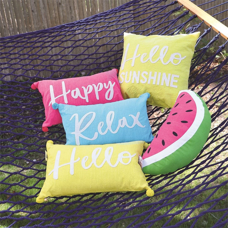 16 Inch Hello Sunshine Pillow - Shelburne Country Store