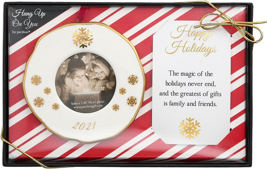 Photo Frame Ornament - Dated 2021 - Shelburne Country Store