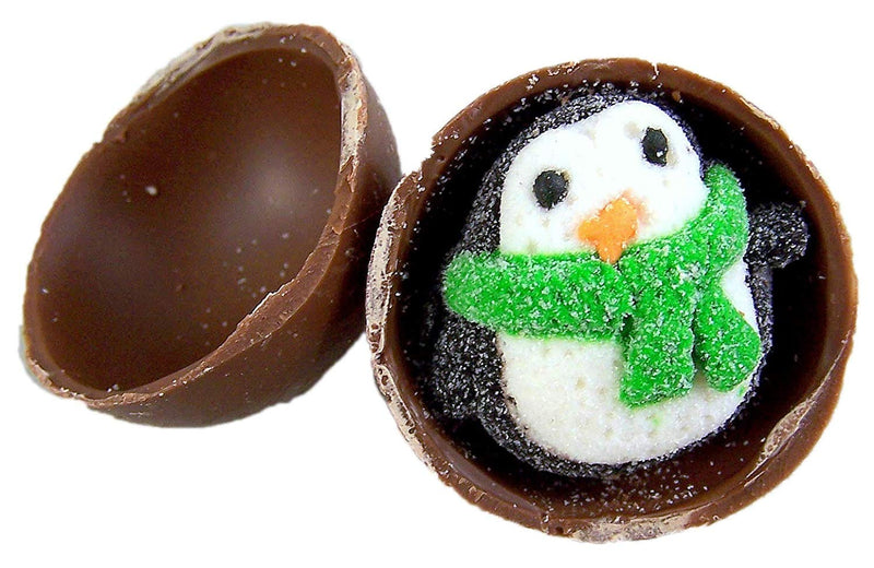 Peekaboo Penguin Milk Chocolate Balls with Mallow Penguin - - Shelburne Country Store