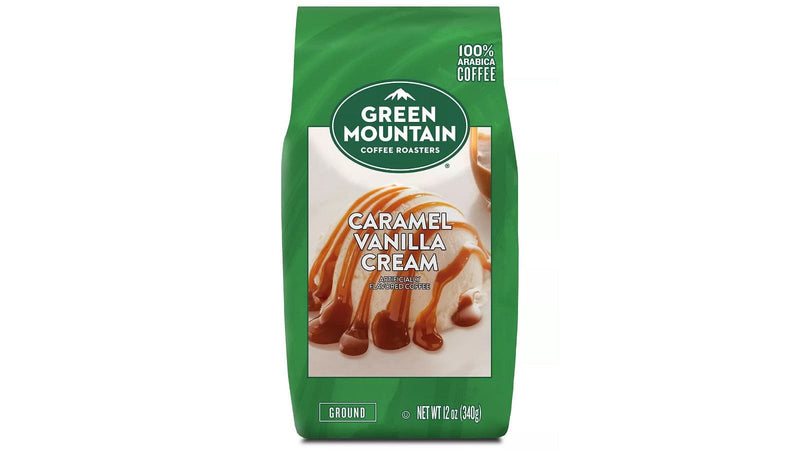 Green Mountain Caramel Vanilla Cream 12 Ounce - Ground - Shelburne Country Store