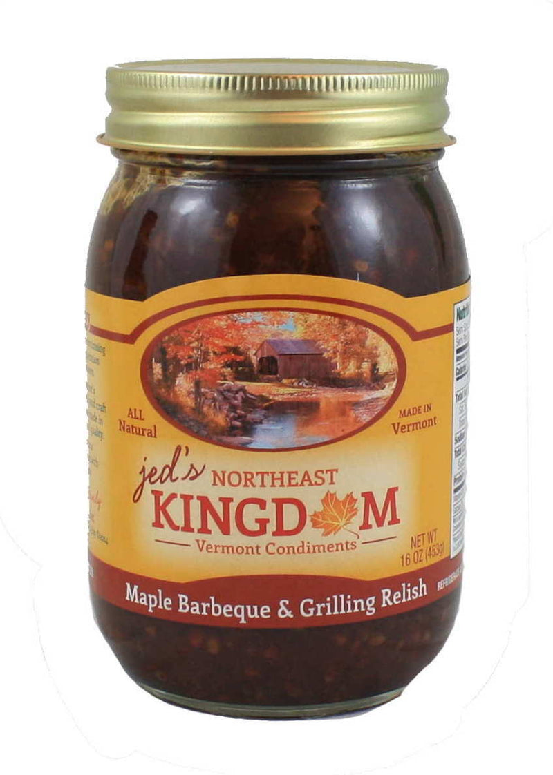 Maple Bbq & Grilling Relish - 16 oz - Shelburne Country Store