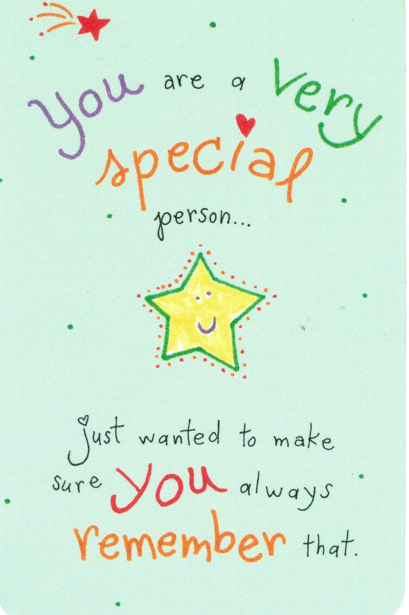 You Are A Very Special Person - Wallet Card - Shelburne Country Store