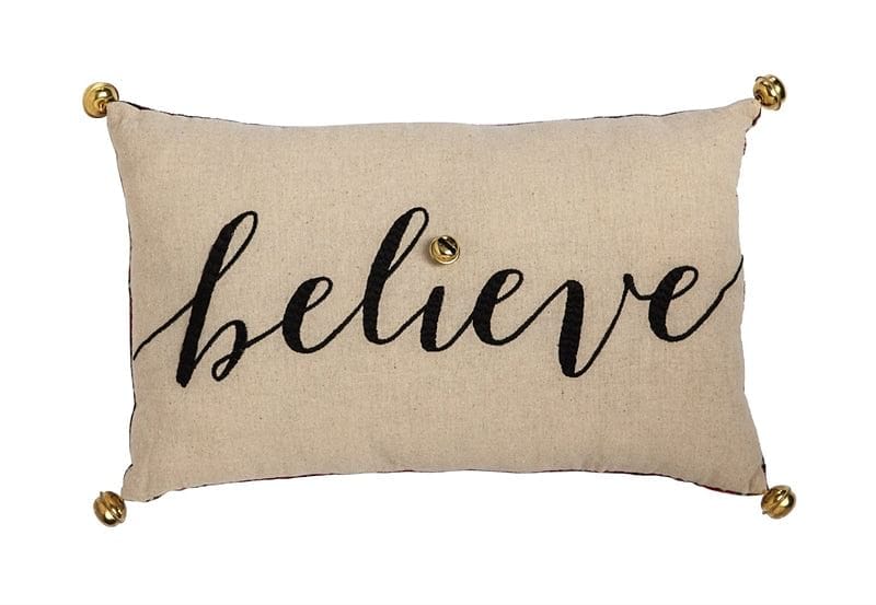 Believe Lumbar Accent Pillow - Believe - Shelburne Country Store