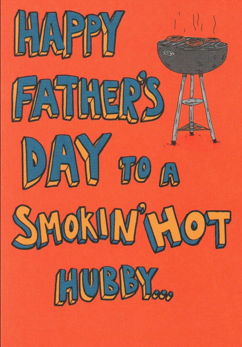 Smokin' Hot Hubby Father's Day Card - Shelburne Country Store